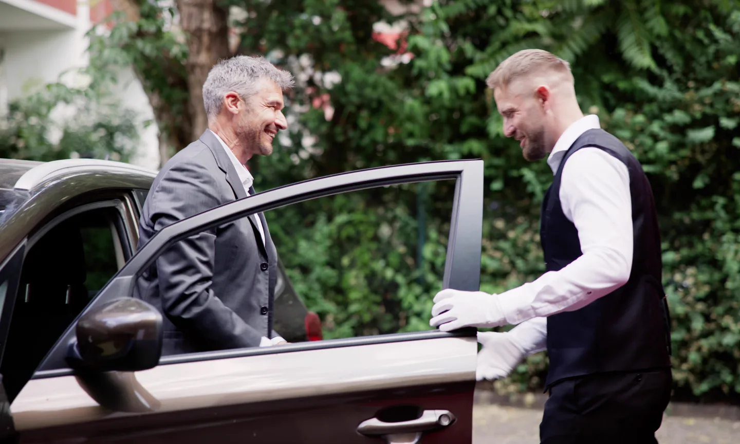 Valet parking service